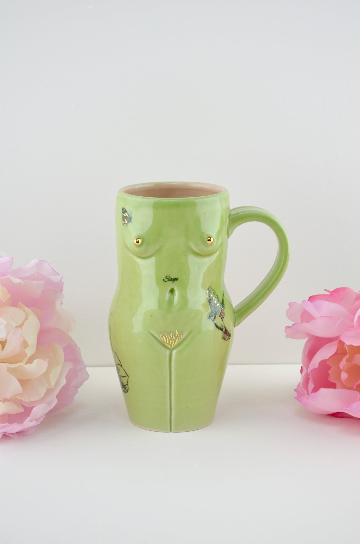 "Sage" Lady Mug