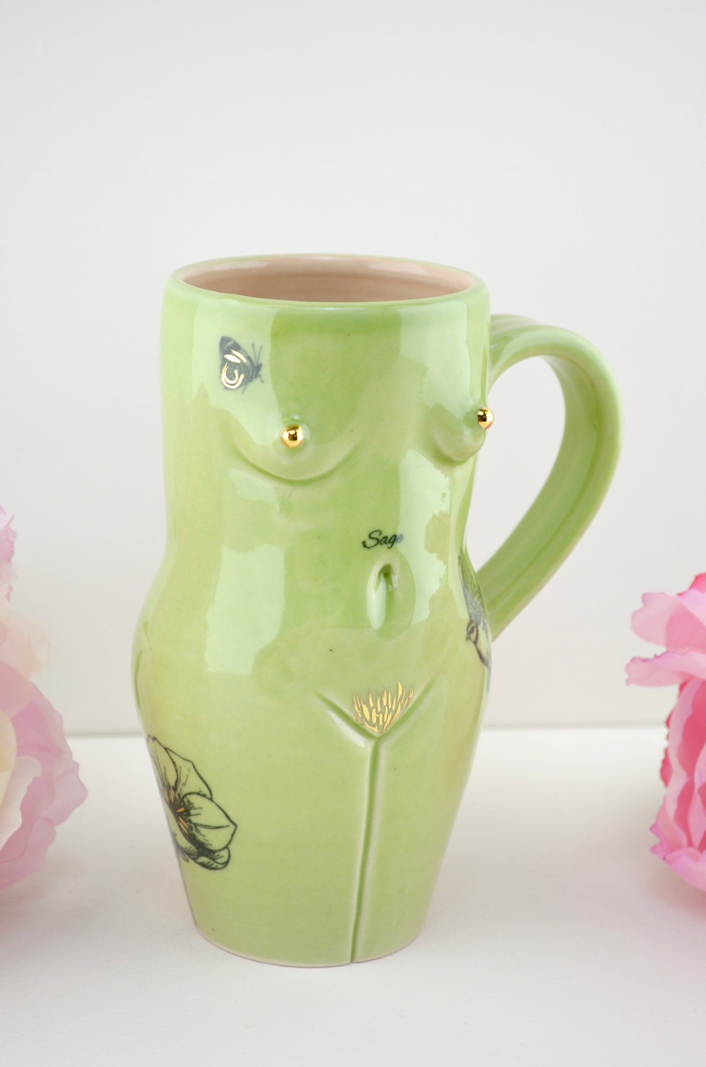 "Sage" Lady Mug