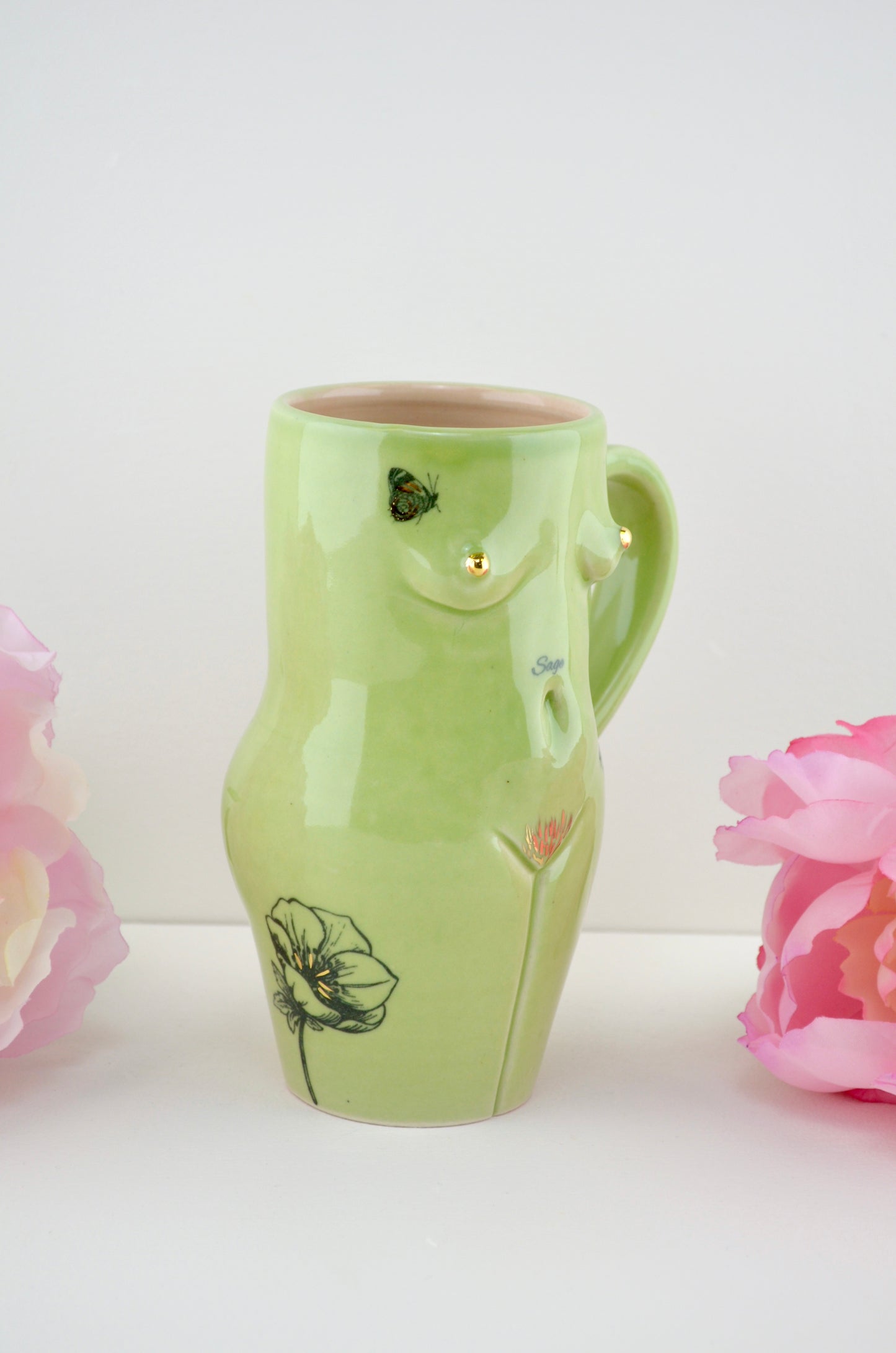 "Sage" Lady Mug