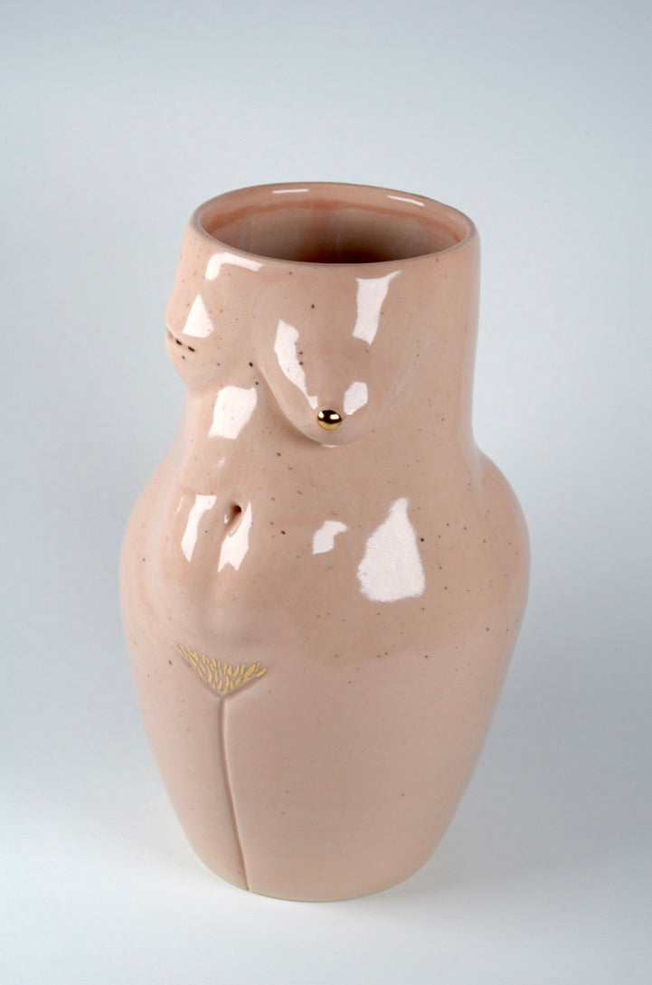 Right Mastectomy Scar Lady Vase - Large