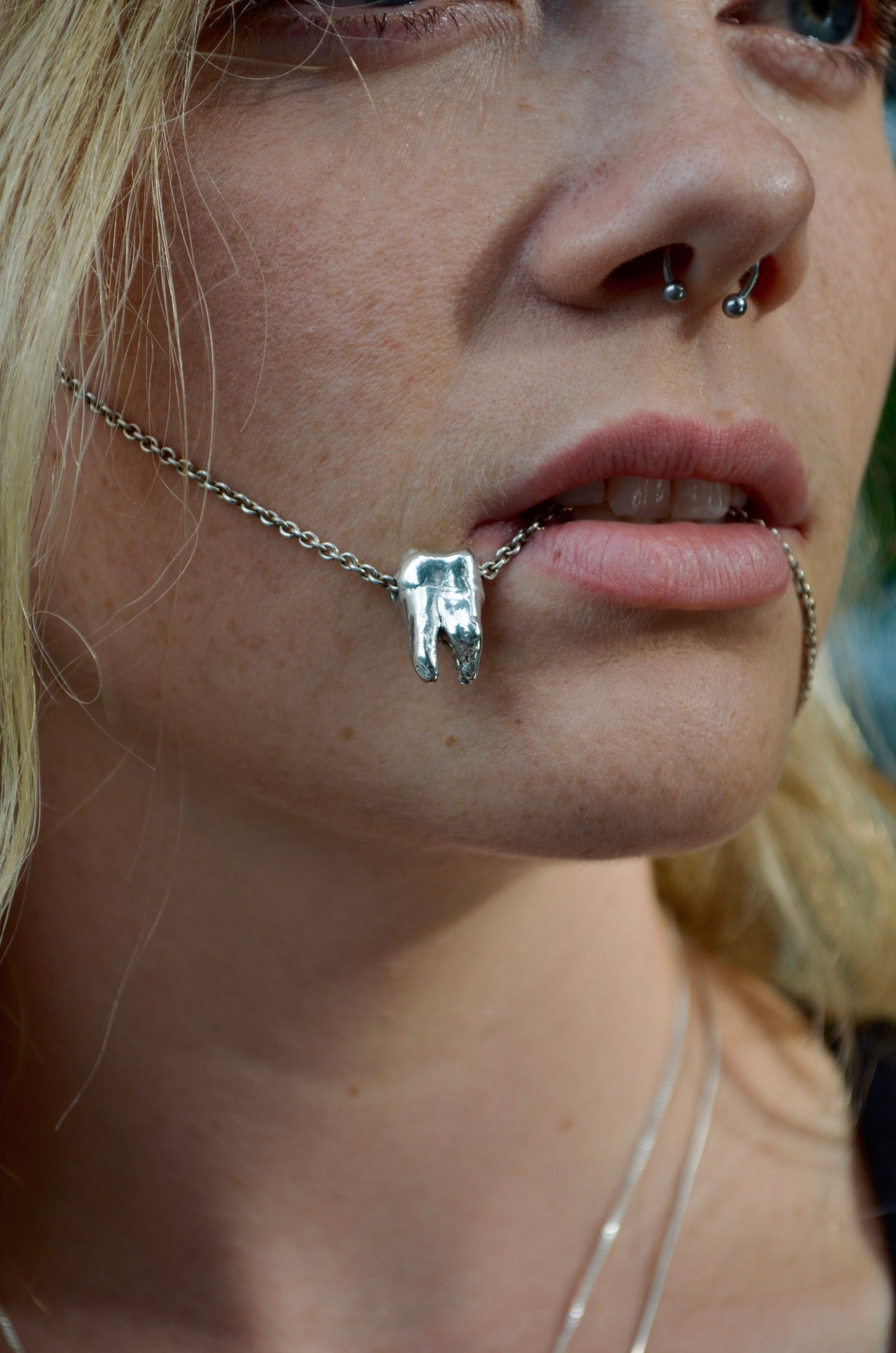Sterling Wisdom Tooth Necklace